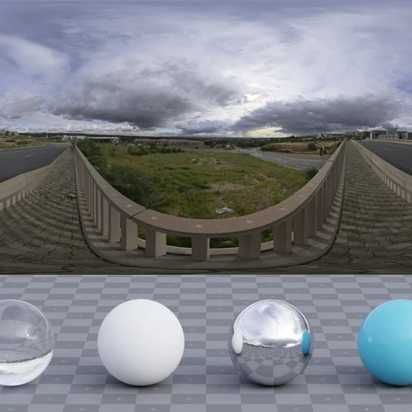 Cedar Bridge - HDRI map - from Poly Haven
