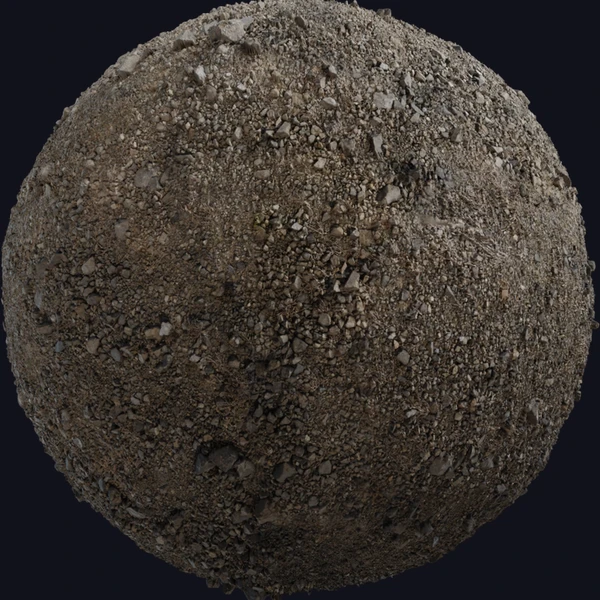 Rock Ground - PBR texture - from Poly Haven
