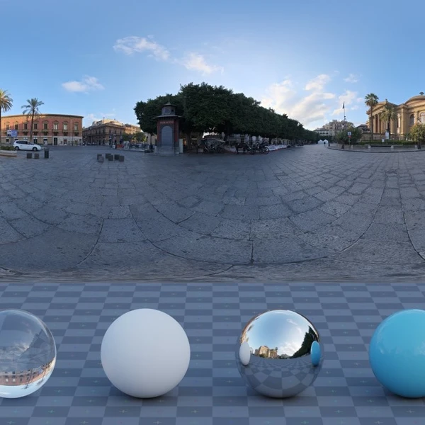 Teatro Massimo - HDRI map - from Poly Haven