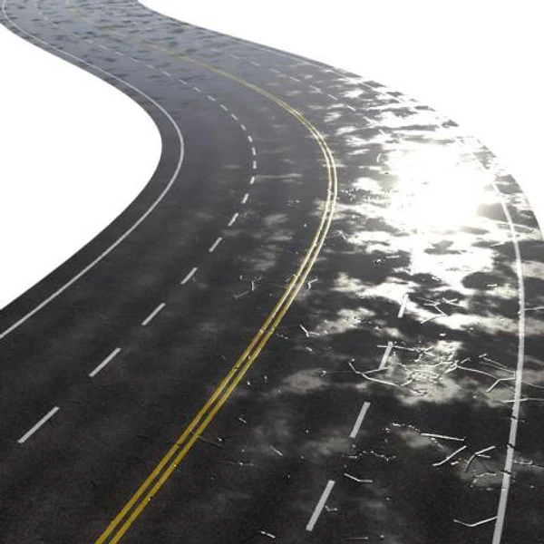 Four Lane Road Wet 01