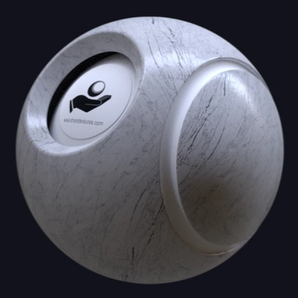 Statuaretto White Marble Extra 2 - Floor - PBR texture - from Share Textures