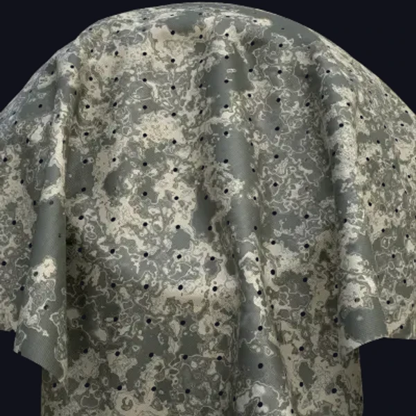 Camouflage 12 - Fabric - PBR texture - from Share Textures