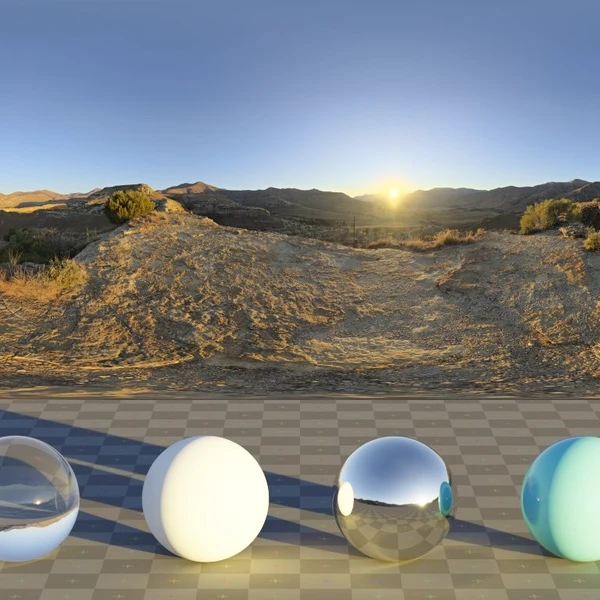 Kiara 8 Sunset - HDRI map - from Poly Haven