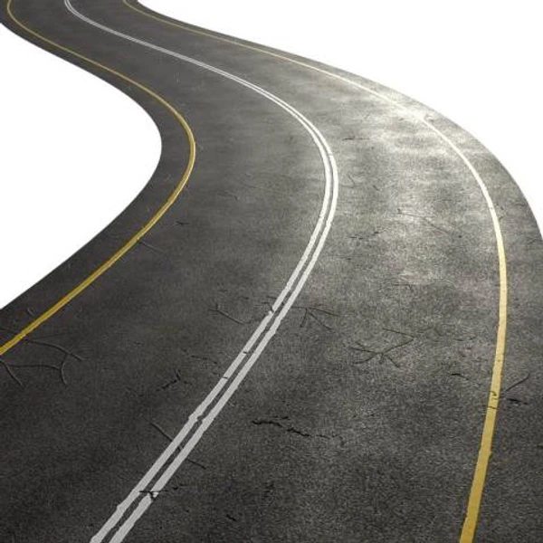 Highway Road Cracks 01