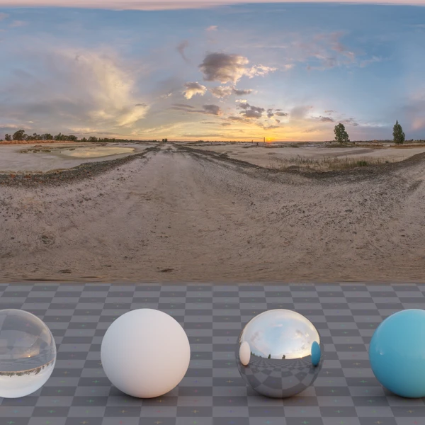 Minedump Flats - HDRI map - from Poly Haven