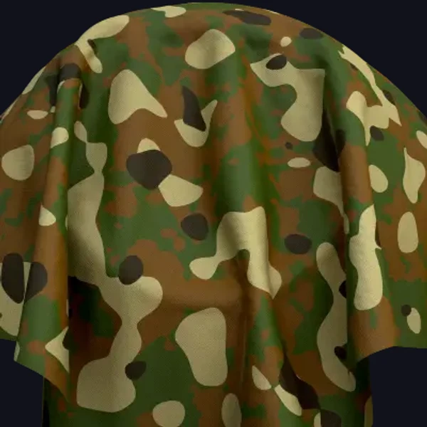 Camouflage 8 - Fabric - PBR texture - from Share Textures
