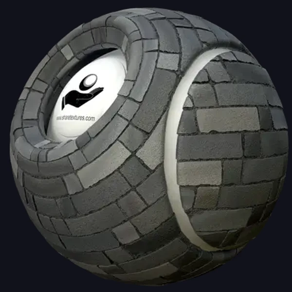Pavement 28 - Road - PBR texture - from Share Textures