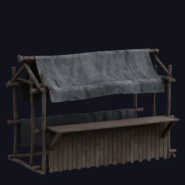 Stall 2 - 3D Models - 3D model - from Share Textures