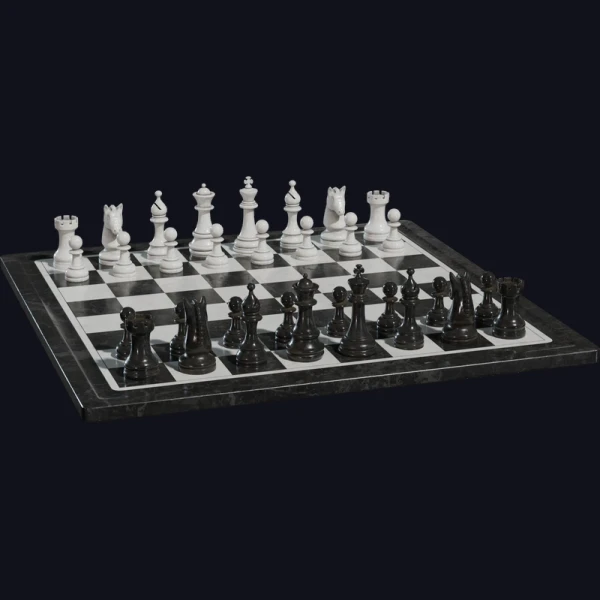 Chess Set - 3D Models - 3D model - from Poly Haven