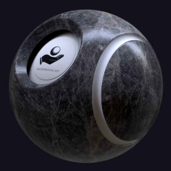 Stardust Grey Marble - Floor - PBR texture - from Share Textures