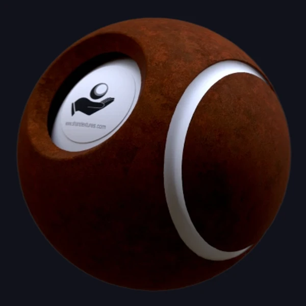 Rust 1 - Metal - PBR texture - from Share Textures