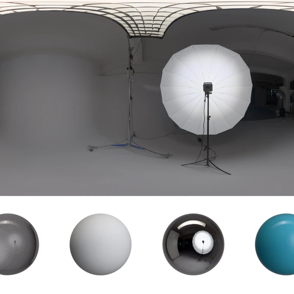 Studio Kominka 02 - HDRI map - from Poly Haven