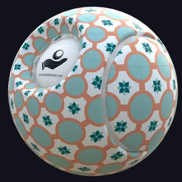 Ceramic 21 - Floor - PBR texture - from Share Textures