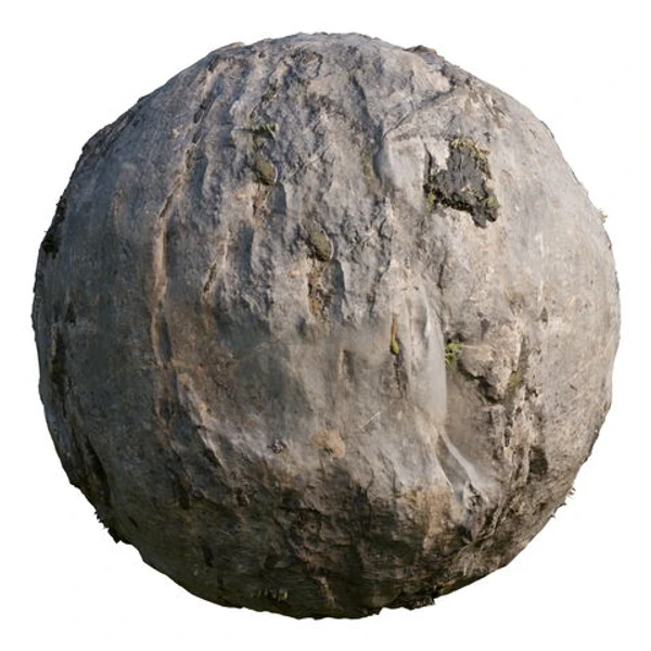 Grey Rock 03 - PBR texture - from cgbookcase