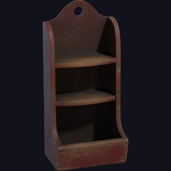 Painted Wooden Shelves - 3D Models - 3D model - from Poly Haven