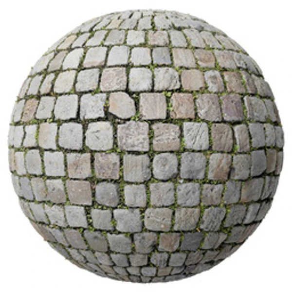 PavingStones 070 - Ground - PBR texture - from ambientCG