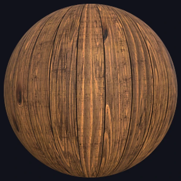 Rough Wood Planks (Wood 0060) - PBR texture - from Texture Can