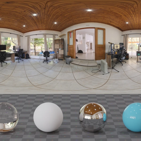 Poly Haven Studio - HDRI map - from Poly Haven