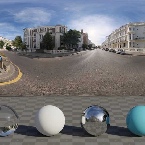 Urban Street 04 - HDRI map - from Poly Haven