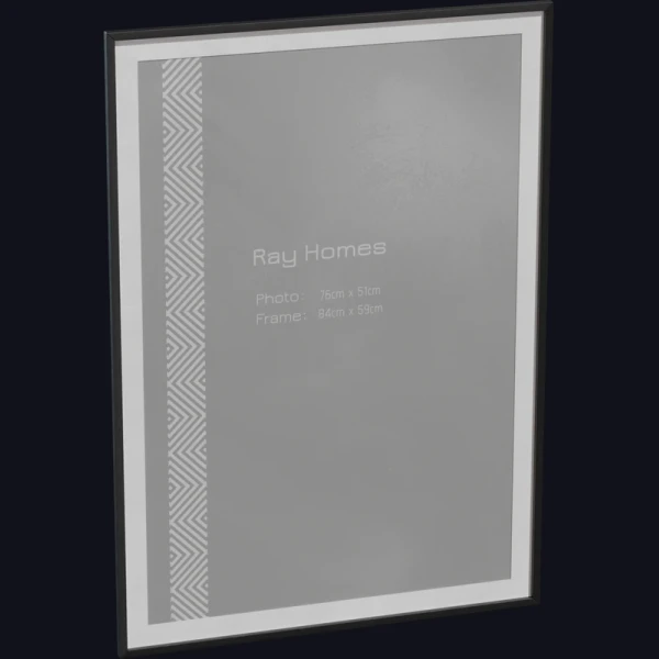 Hanging Picture Frame 01 - 3D Models - 3D model - from Poly Haven