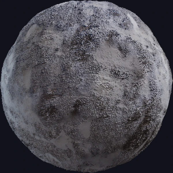 Snow Field Aerial