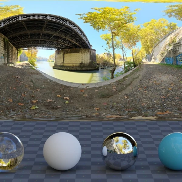 Tiber 1 - HDRI map - from Poly Haven