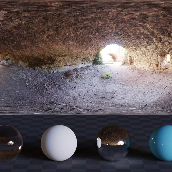 Drachenfels Cellar - HDRI map - from Poly Haven