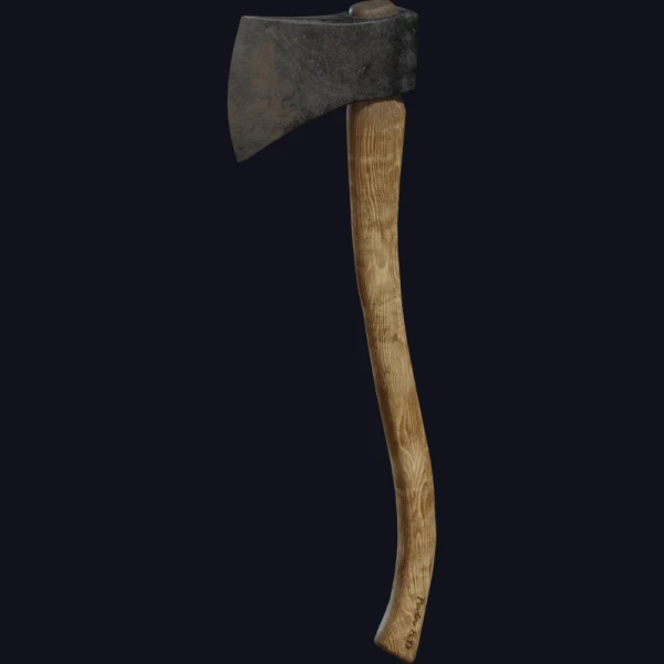 Wooden Axe 02