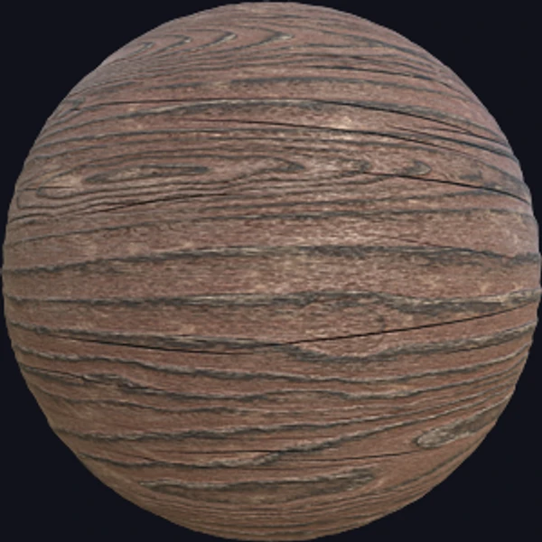 Raw Wood with Rough Grains (Wood 0049)