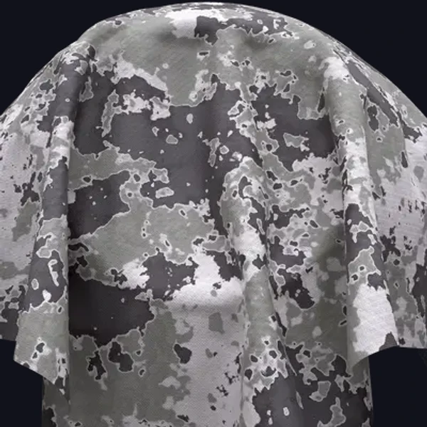 Camouflage 27 - Fabric - PBR texture - from Share Textures