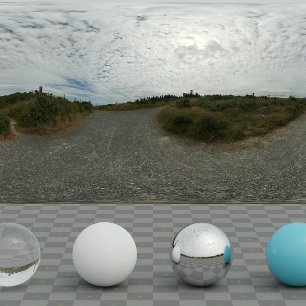 Smelting Tower 02 - HDRI map - from Poly Haven