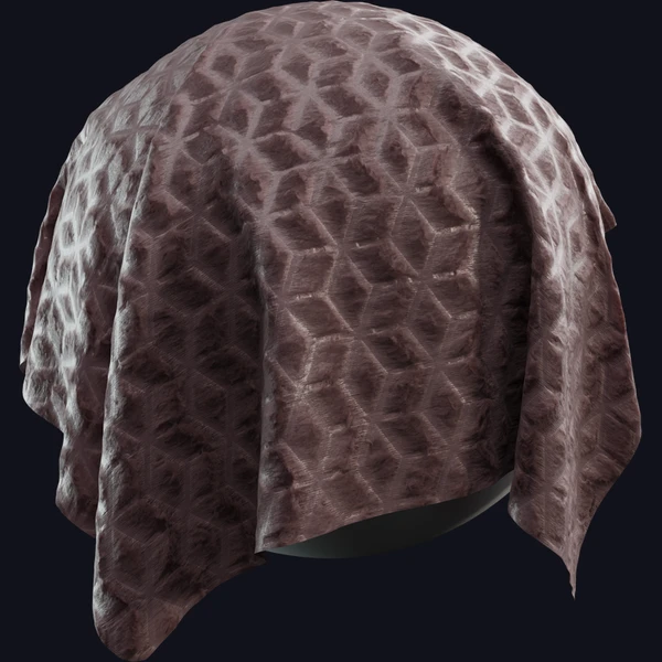 Faux Fur Geometric