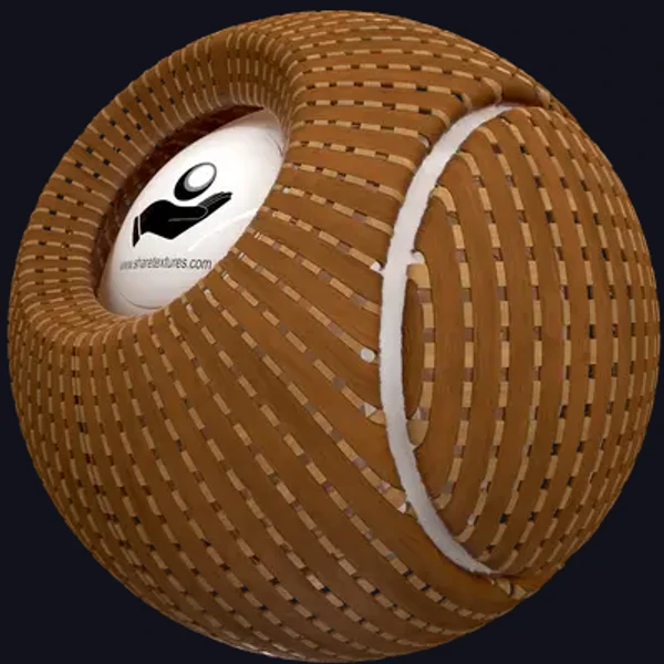Wood Frame 6 - PBR texture - from Share Textures
