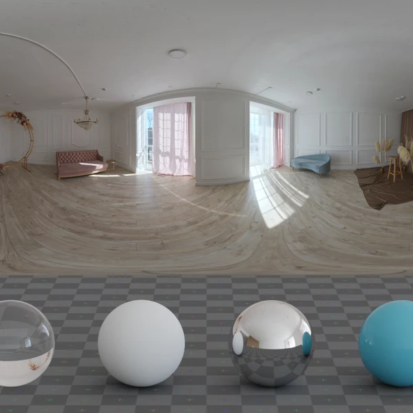 Brown Photostudio 05 - HDRI map - from Poly Haven