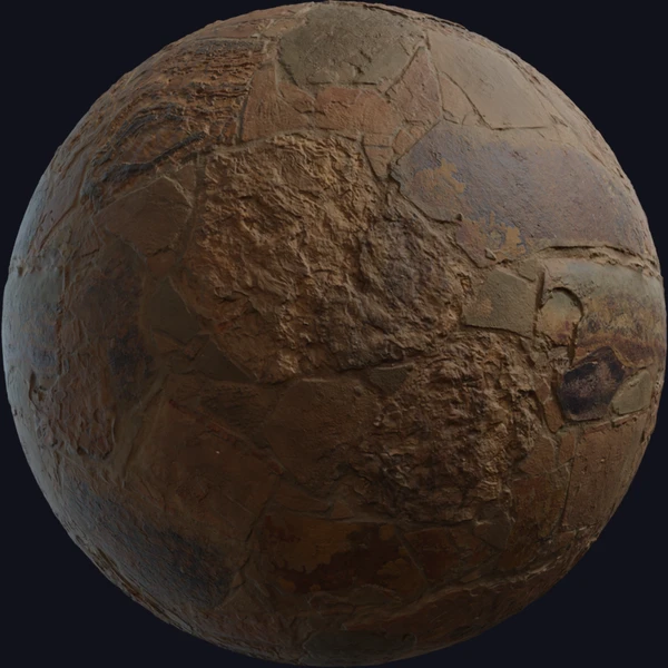 Slate Floor 03 - PBR texture - from Poly Haven