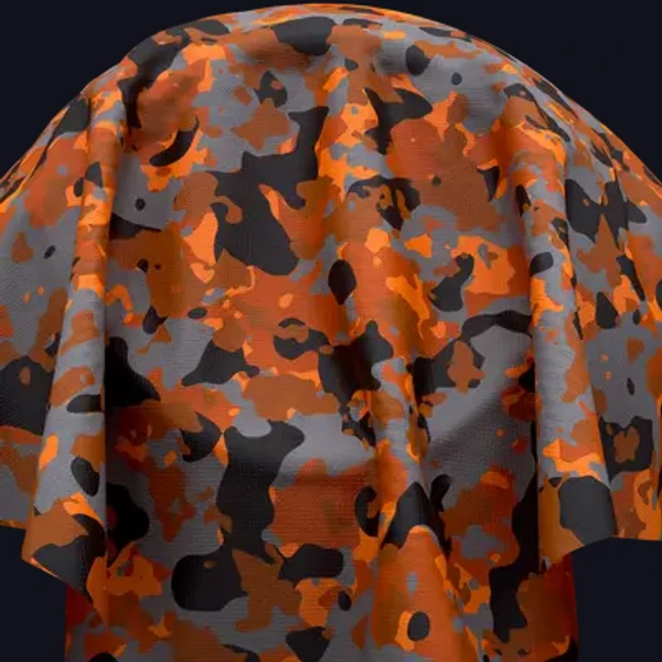 Camouflage 20 - Fabric - PBR texture - from Share Textures
