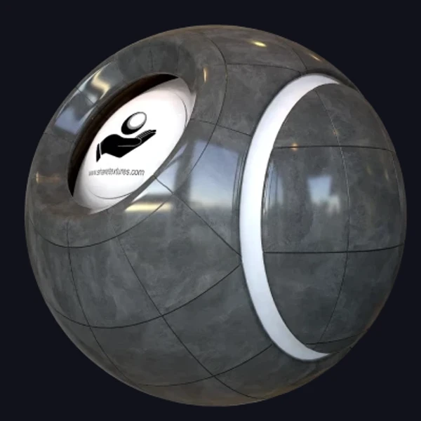 Grunge Dark Ceramic 22 - Floor - PBR texture - from Share Textures