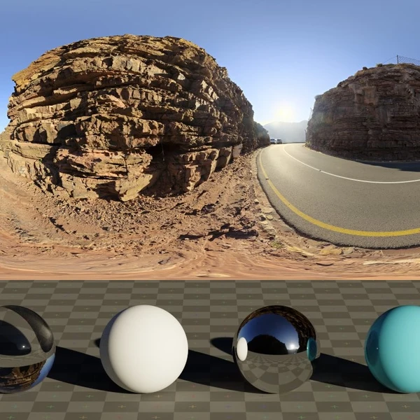 Chapmans Drive - HDRI map - from Poly Haven