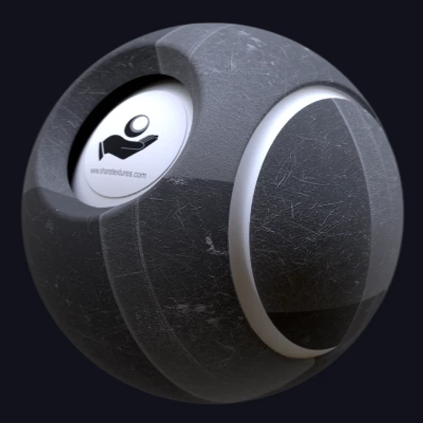 Black Metal - PBR texture - from Share Textures