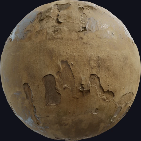 Rough Plaster Broken