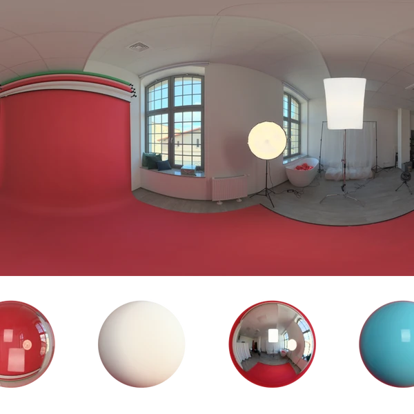 Pav Studio 02 - HDRI map - from Poly Haven