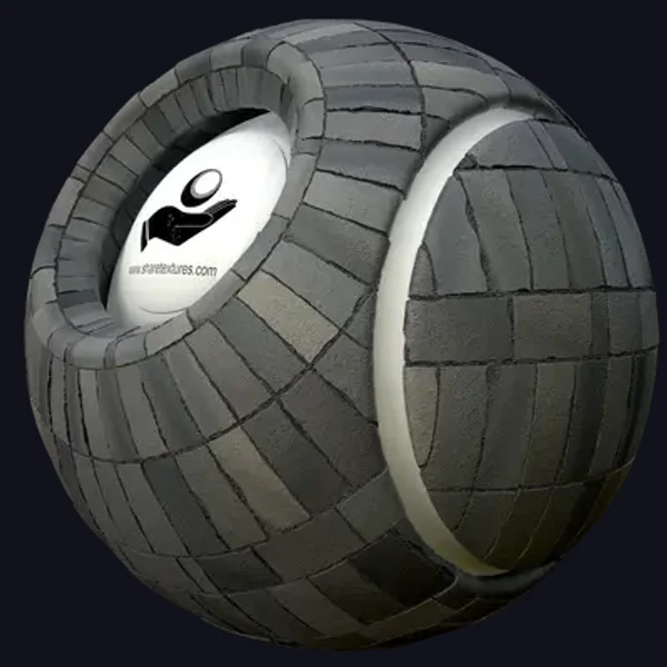 Pavement 13 - Road - PBR texture - from Share Textures