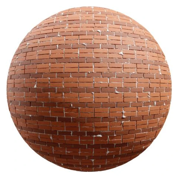 Brick Wall 15 - PBR texture - from cgbookcase