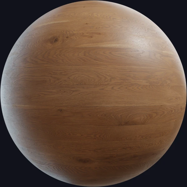 Oak Wood Planks - PBR texture - from Poly Haven