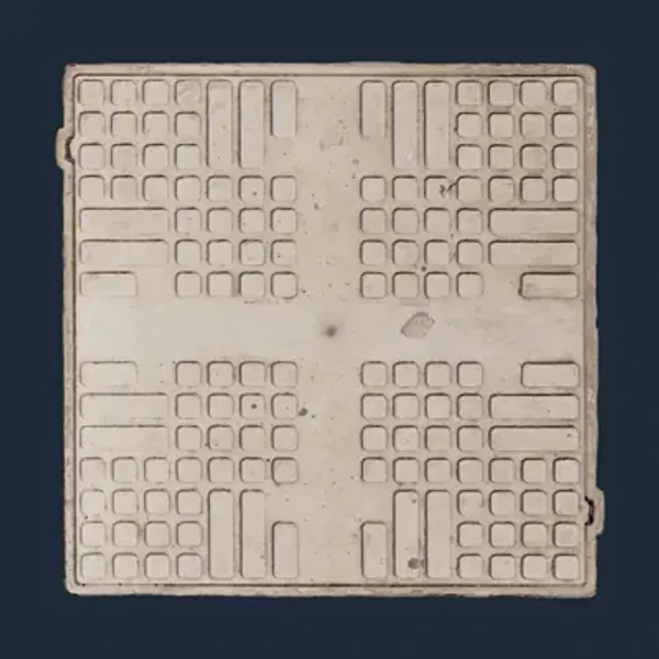 Plastic Utility Manhole Cover – Free Decal PBR Texture