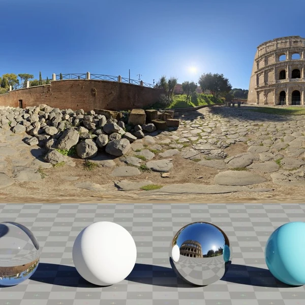 Colosseum - HDRI map - from Poly Haven