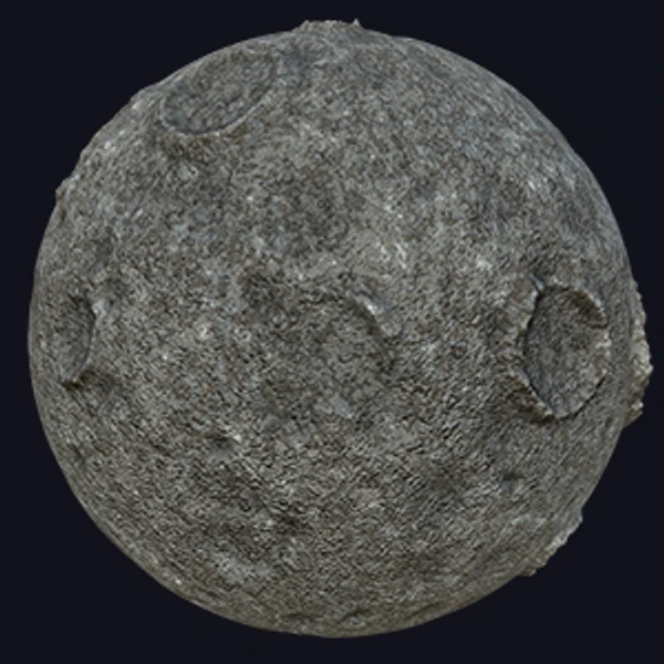 Asteroid or Planetary Rock Ground Texture (Ground 0010)