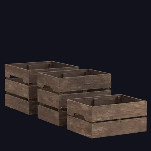 Wooden Crates 3 - 3D Models - 3D model - from Share Textures