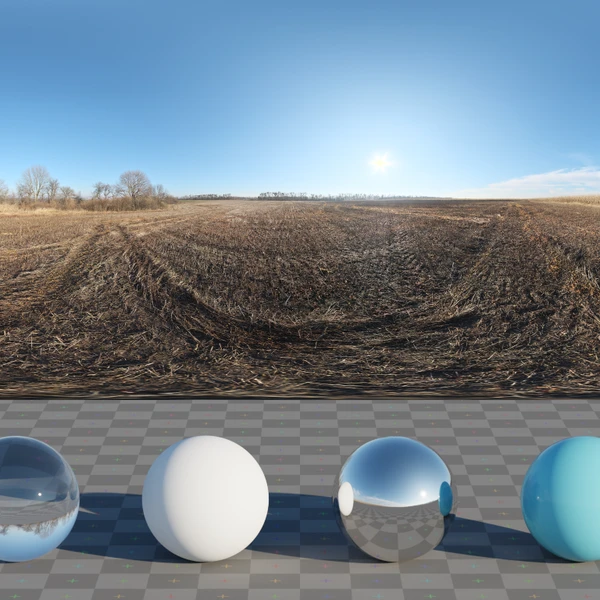 Harvest - HDRI map - from Poly Haven
