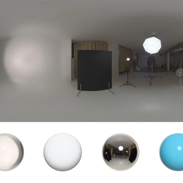 Story Studio 03 - HDRI map - from Poly Haven